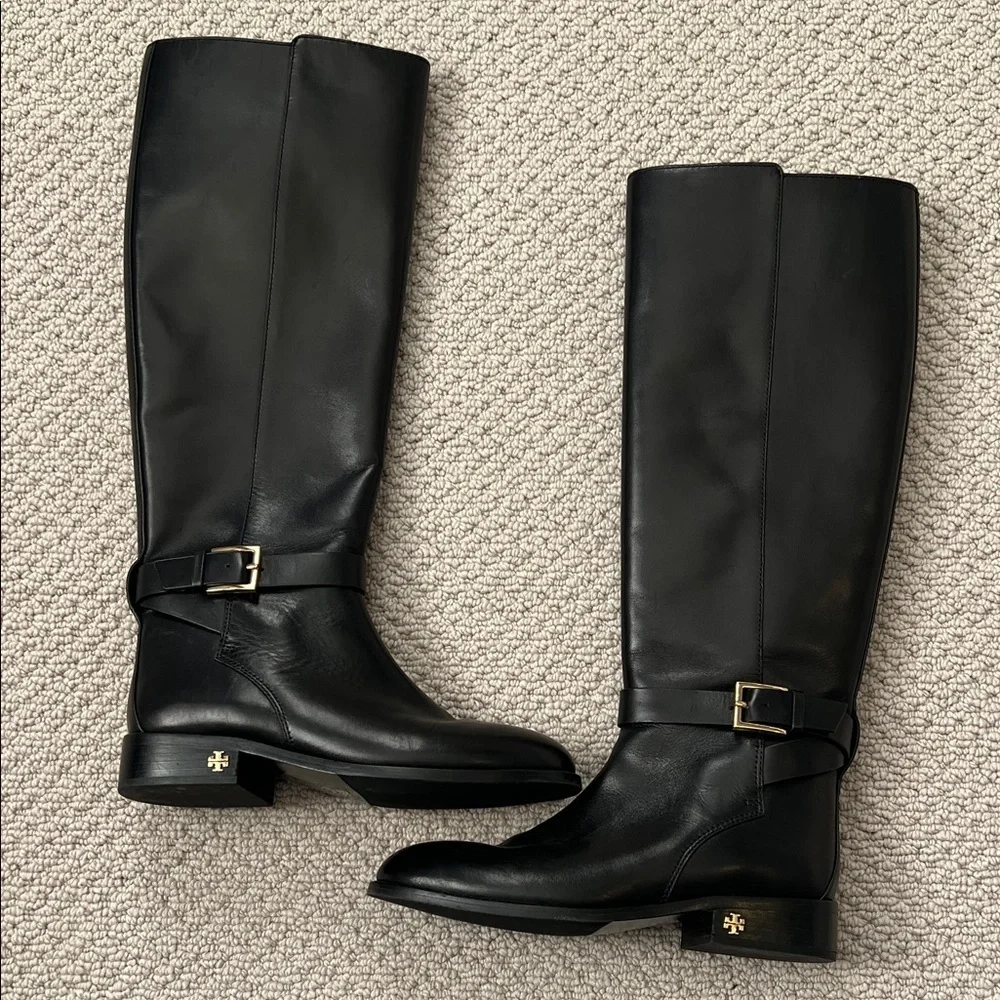 Tory Burch Brooke Knee-High Leather Boots